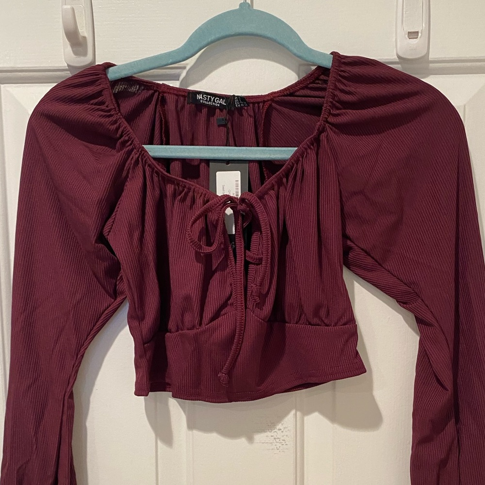 nasty gal crop top